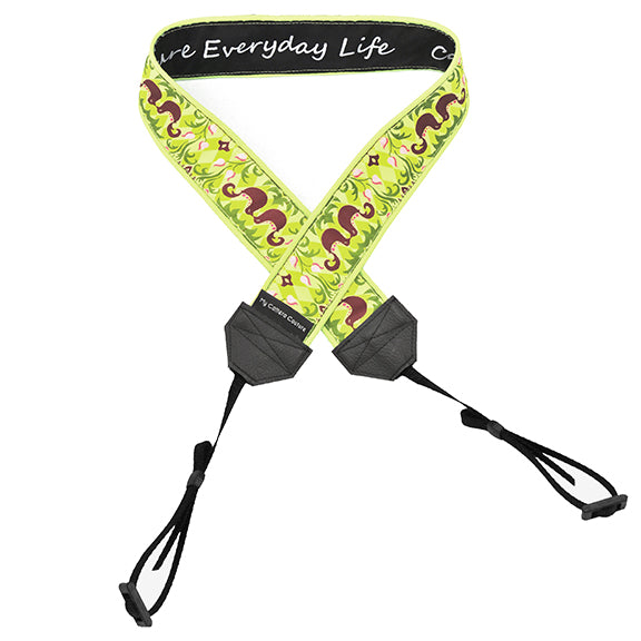 Lime Birdies DSLR Strap